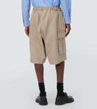 Acne Studios Cotton poplin cargo shorts