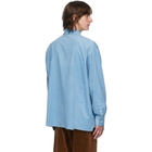 Camiel Fortgens Blue Corduroy Weird Shirt