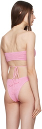 Bond-Eye Pink Margarita Bikini Top
