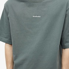 Acne Studios Men's Extorr Stamp Logo T-Shirt in Cedar Green