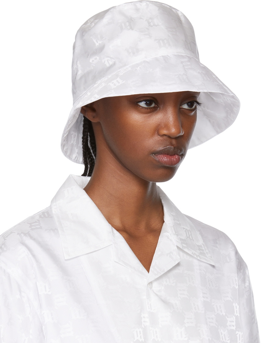 MISBHV White Nylon Bucket Hat MISBHV