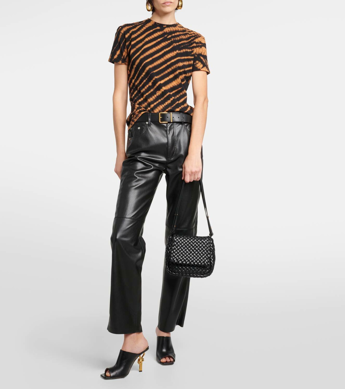 Proenza Schouler Finley tie-dye cotton-blend T-shirt