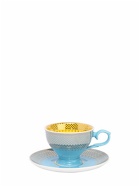 POLSPOTTEN Grandma Espresso Cup & Saucer Set