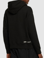 MONCLER GRENOBLE Logo Cotton Fleece Hoodie
