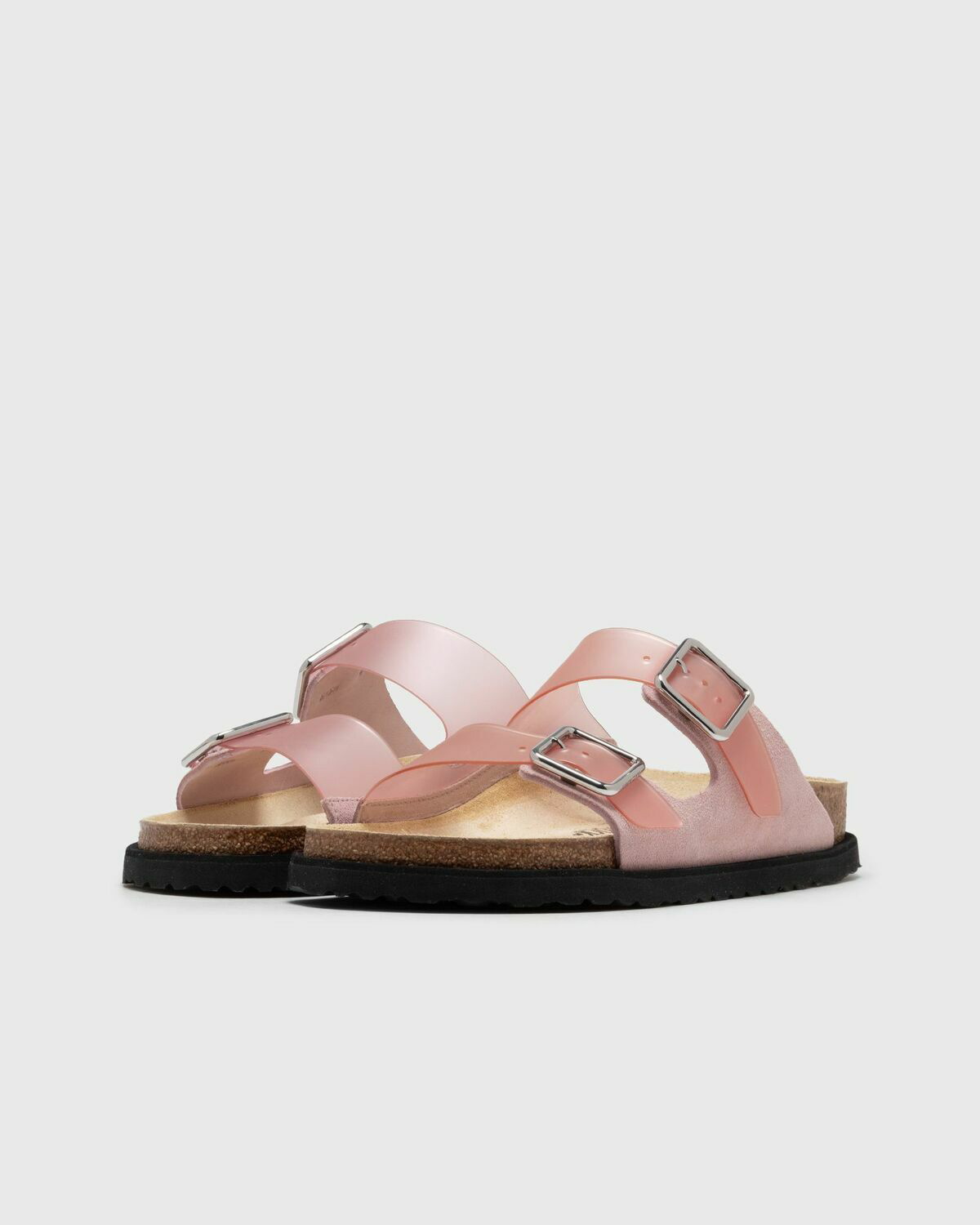 【新品】BIRKENSTOCK　1774　ラフィアピンク 37 Birkenstock 1774 Arizona Raffia Luxe 1774 Pink Sandals