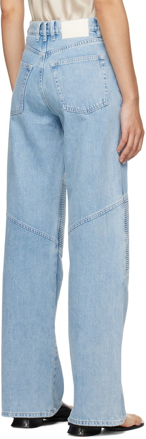 Grlfrnd Blue Mariah Racer Jeans
