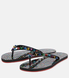 Christian Louboutin - Loubi Flip Spikes Donna thong sandals