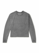 mfpen - Cropped Organic Cotton-Jersey T-Shirt - Gray