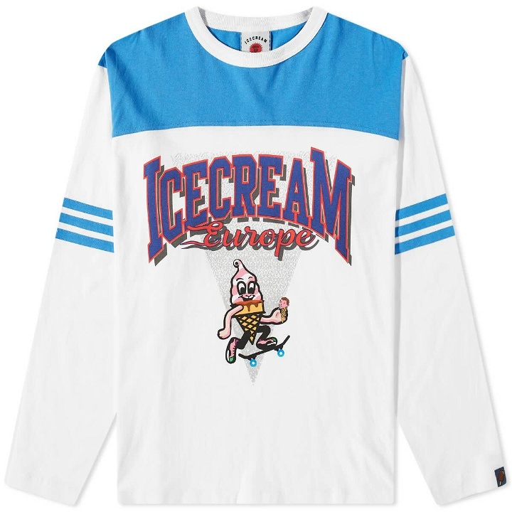 Photo: ICECREAM Men's Baseball T-Shirt in White