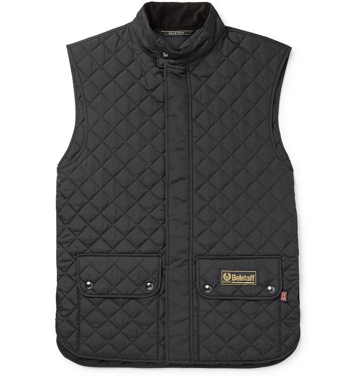 Photo: Belstaff - Quilted Shell Gilet - Black