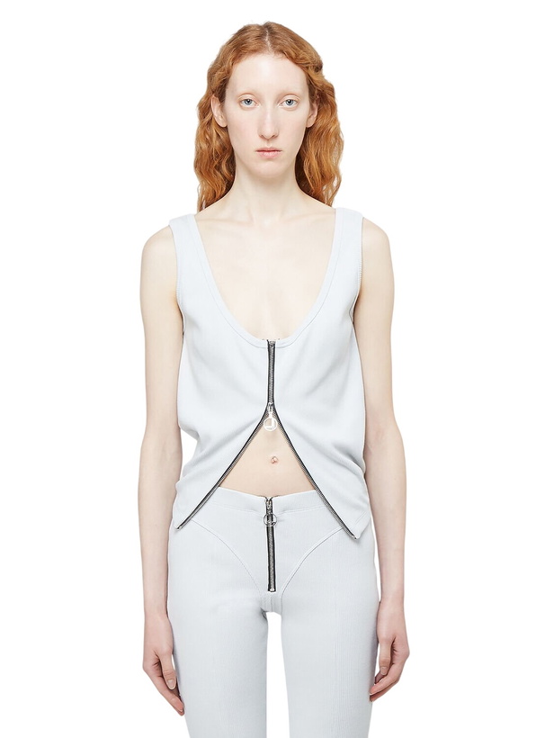 Photo: Lourdes Zip-Up Vest Top