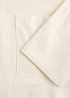 High Symmetry Panelled Stretch-jersey Jacket Off White
