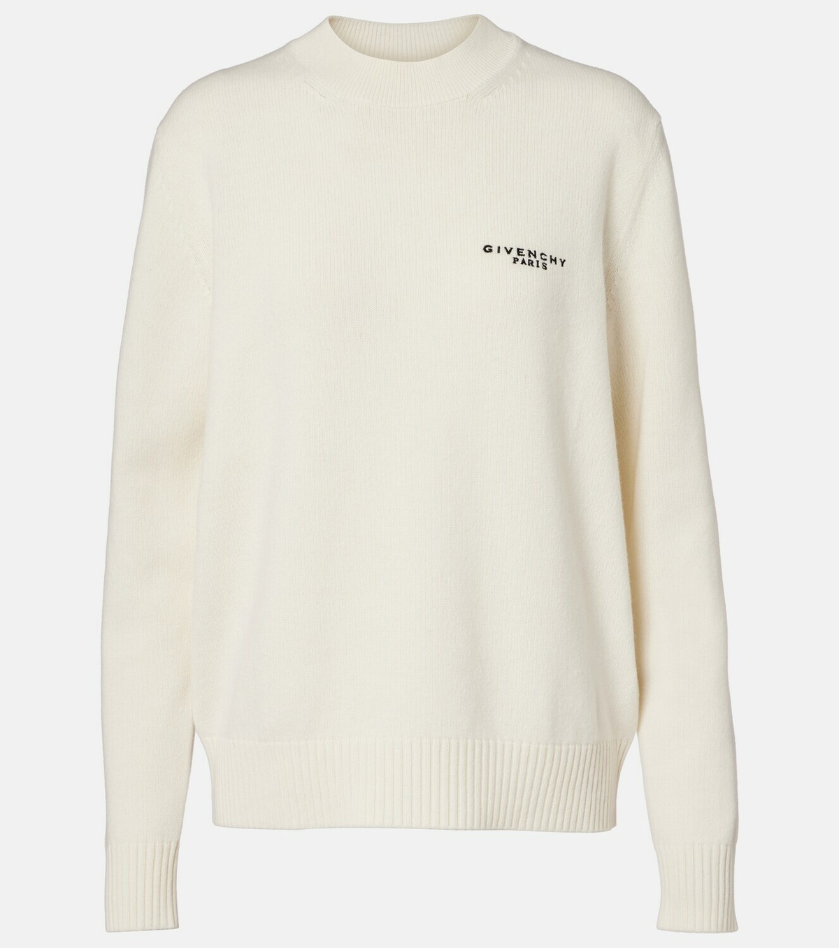 Givenchy Logo wool and cashmere sweater