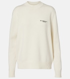 Givenchy Logo wool and cashmere sweater