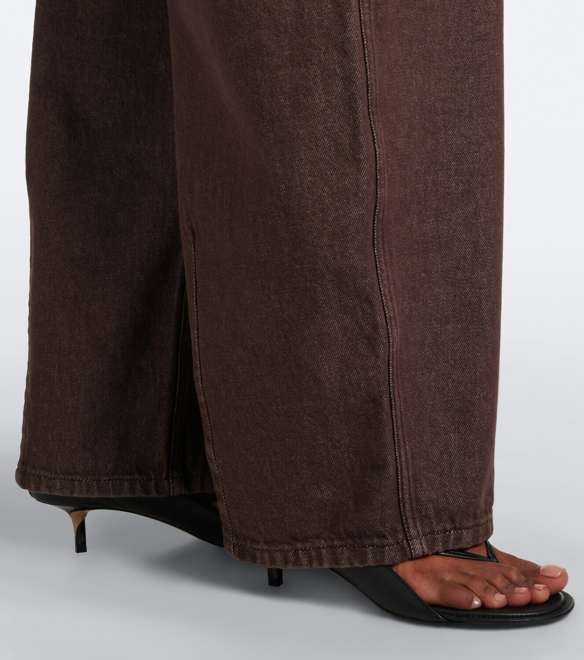 Jacquemus Ovalo barrel-leg jeans