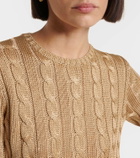 Ralph Lauren Collection Cable-knit silk sweater