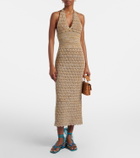 Valentino Garavani Resort embellished suede thong sandals
