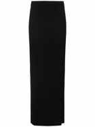 THE FRANKIE SHOP Ella Stretch Viscose Maxi Skirt