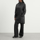 Rains Long Jacket in Black