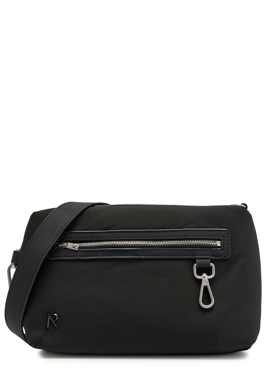 NO／FAITH STUDIOS DENIM MULTIPOCKET BAG NO/FAITH STUDIOS Black Denim Multipocket Bag
