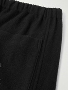 ssstein - Straight-Leg Wool and Cashmere-Blend Trousers - Black