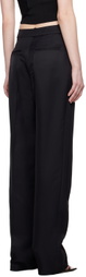 BOYAROVSKAYA Black Notte Trousers