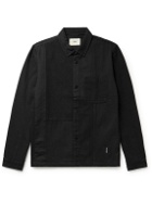 Folk - Orb Patchwork Cotton Jacket - Black