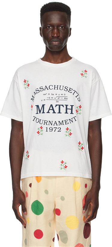 Photo: Bode White Tournament T-Shirt