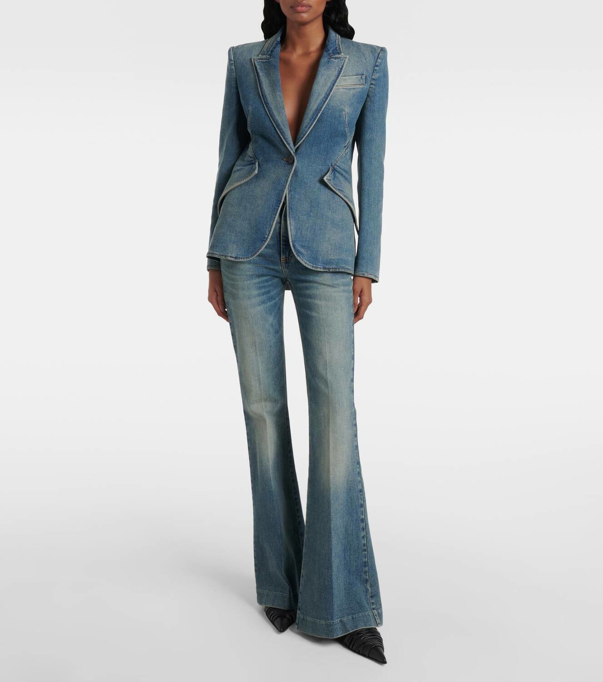 McQueen Denim blazer