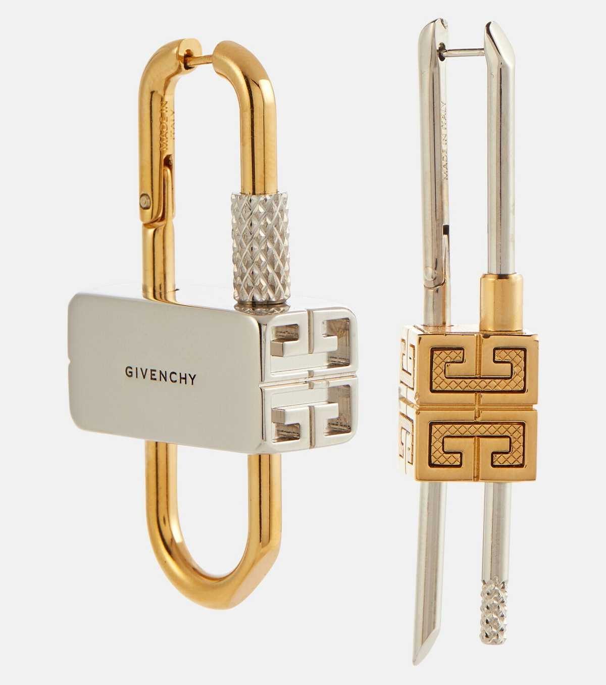 【GIVENCHY】LOCK GOLDEN SMALL HOOP EARRING片耳用 GIVENCHY】LOCK GOLDEN SMALL HOOP EARRING片耳用 イヤリング