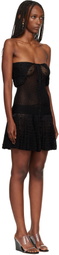 Judy Turner Black Dandae Minidress