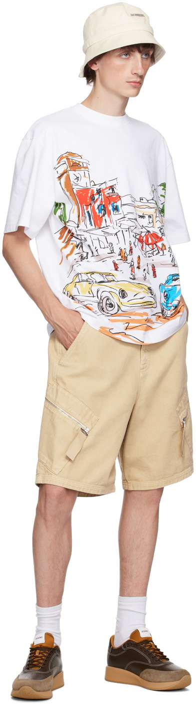 JACQUEMUS White La Casa 'Le t-shirt Largo' T-Shirt Jacquemus