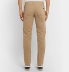 Loro Piana - Slim-Fit Stretch-Cotton Trousers - Men - Beige