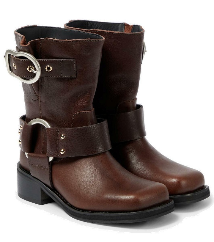 Photo: Dorothee Schumacher Strong Femininity leather ankle boots