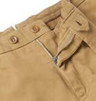 Loro Piana - Cotton-Blend Twill Chinos - Tan