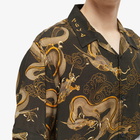 Maharishi Men's Cloud Dragon Vacation Shirt in Black