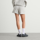 Anine Bing Women's Kam Sweat Shorts in White/Black