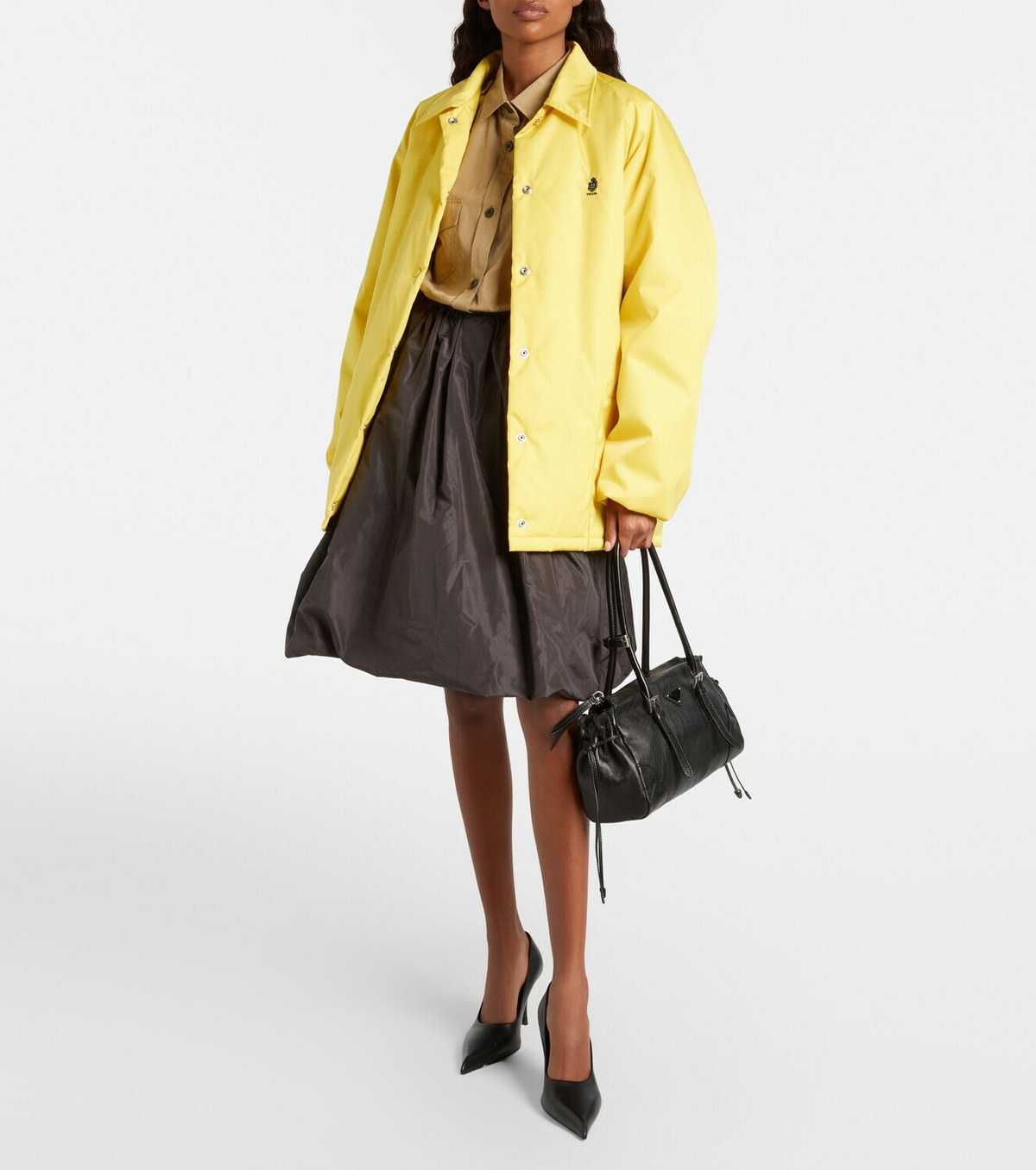 Prada Prada Bonnie Medium leather tote bag