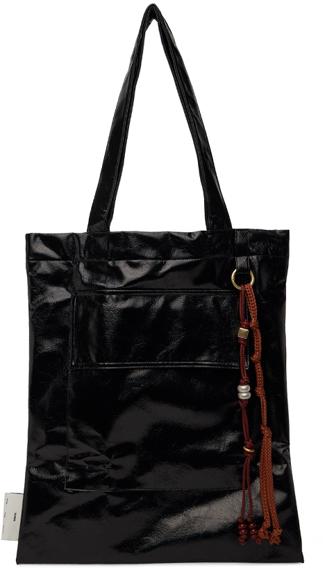 Photo: Song for the Mute Black Small Pocket Tote
