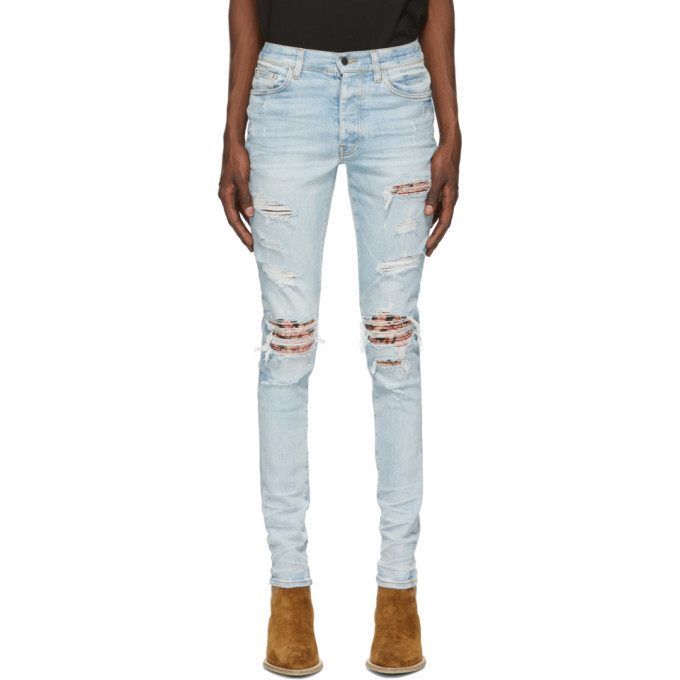 Photo: Amiri Blue Banana Leaves Jeans