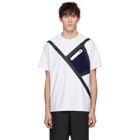 Fumito Ganryu SSENSE Exclusive White Neoprene Tape Pocket T-Shirt