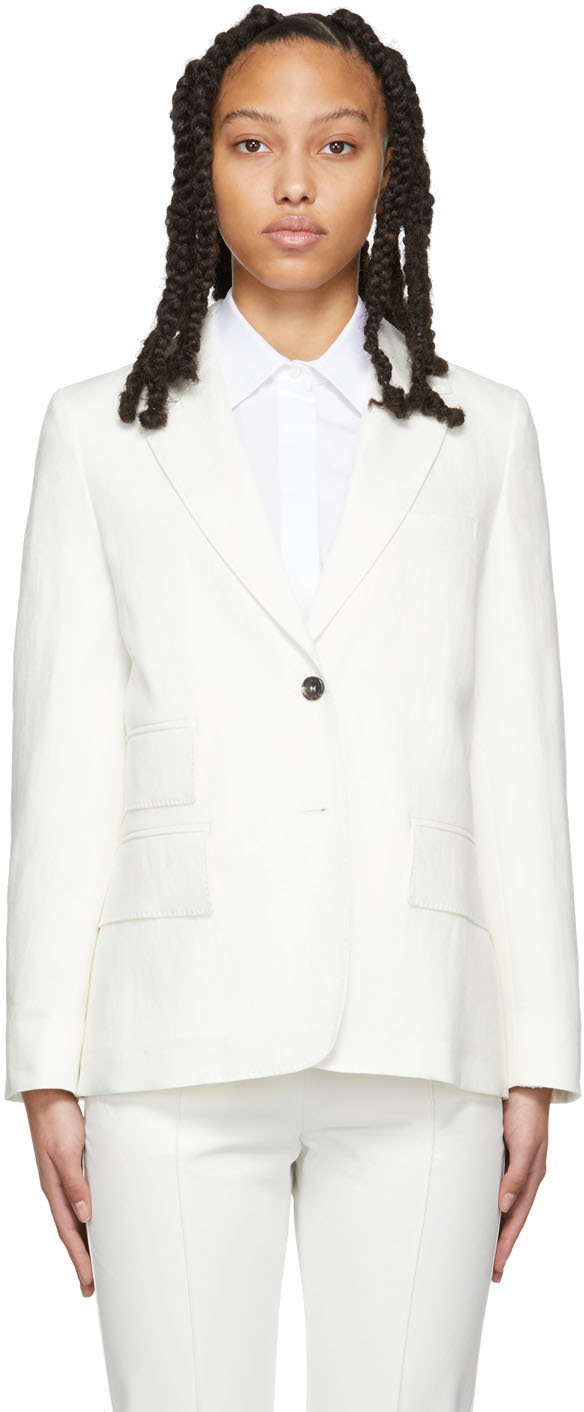 Max mara deals white blazer