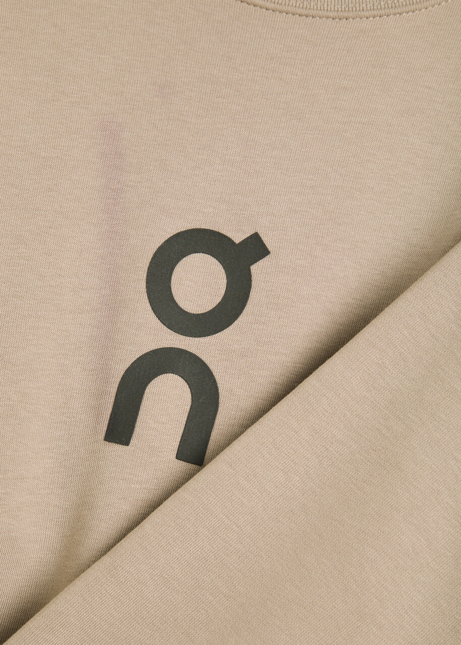ON Club Logo Cotton-blend Sweatshirt Beige