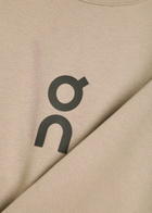ON Club Logo Cotton-blend Sweatshirt Beige