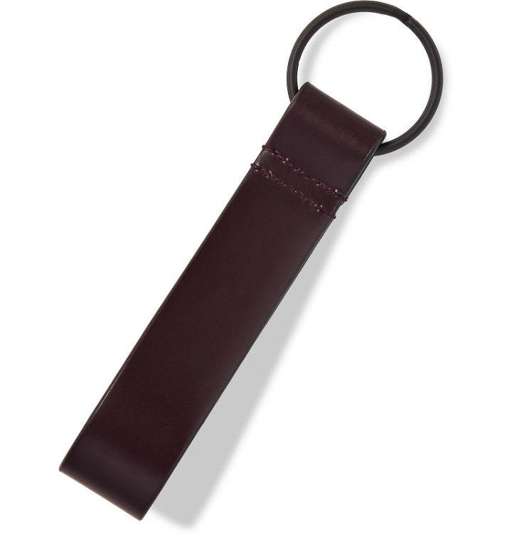 Photo: Common Projects - Leather Key Fob - Burgundy