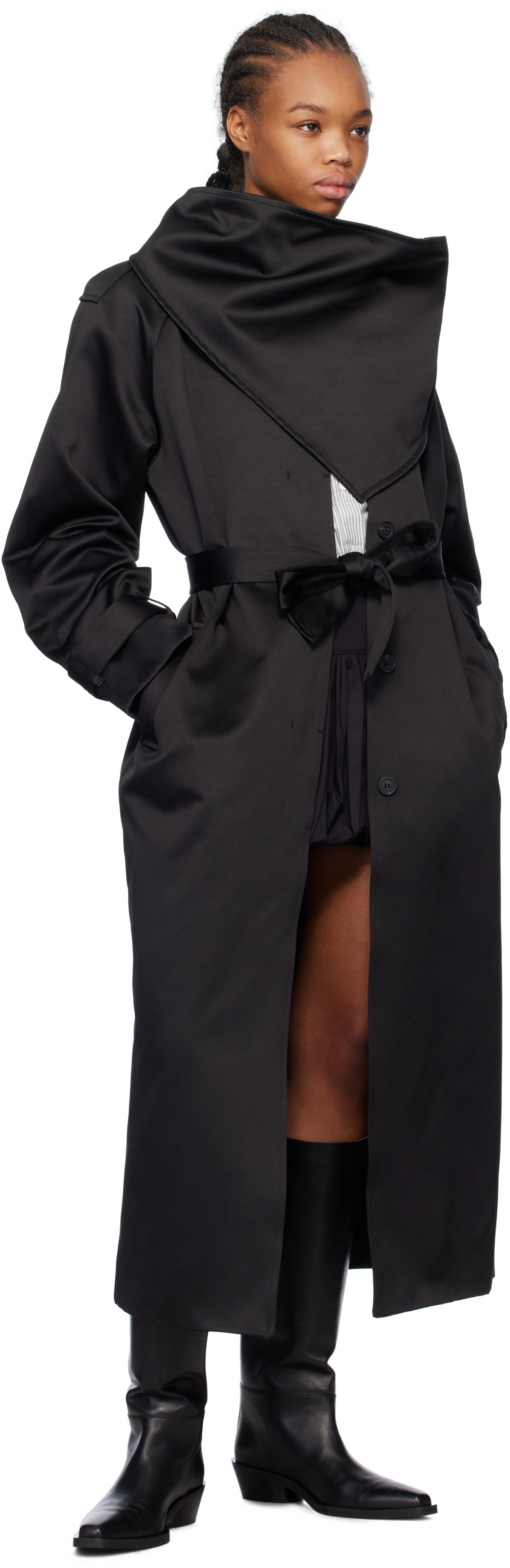 The Garment Black Kelly Trench Coat