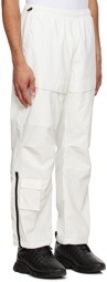 Burberry White Beresford Cargo Pants