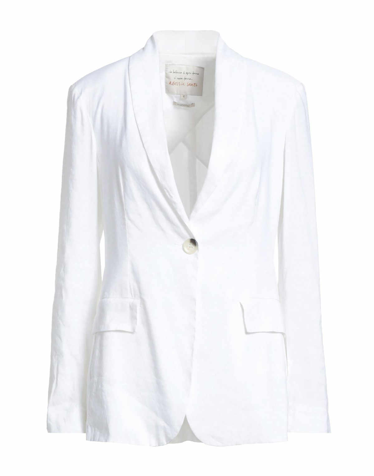 Alessia Santi Womens Blazer Ivory