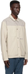 PS by Paul Smith Beige Contrast Shirt