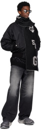 Givenchy Black & White Varsity Scarf